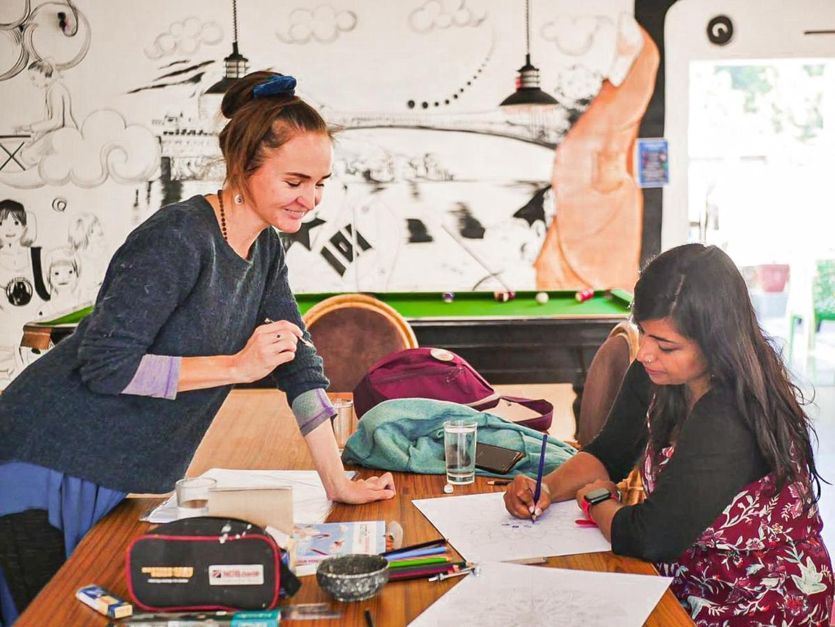 Karwaan Hostel Rishīkesh Eksteriør bilde